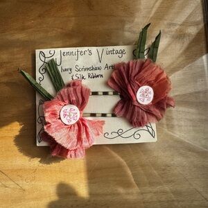Floral Hair Clips